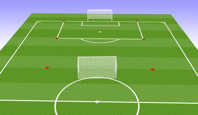 Football/Soccer Session Plan Drill (Colour): Murder Ball