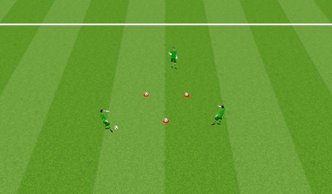 Football/Soccer Session Plan Drill (Colour): Rondo 5