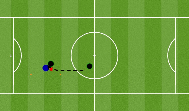 Football/Soccer Session Plan Drill (Colour): Main Activity