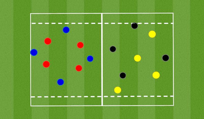 Football/Soccer Session Plan Drill (Colour): Small Sided Game 2