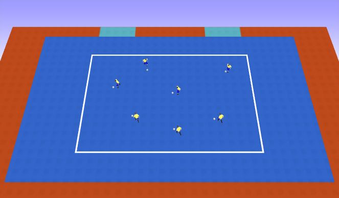 Futsal Session Plan Drill (Colour): Foxes N Farmers