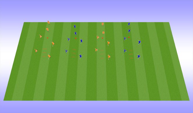Football/Soccer Session Plan Drill (Colour): Screen 1