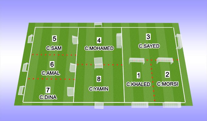 Football/Soccer Session Plan Drill (Colour): Juniours 2