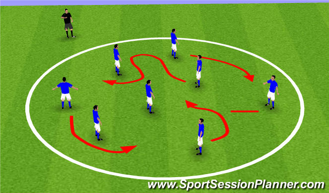Fútbol Ejercicio del Plan de Sesiones (Color): Letters & Numbers