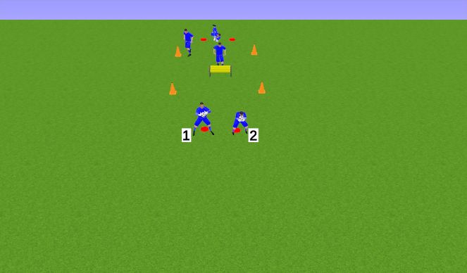 Football/Soccer Session Plan Drill (Colour): Pantalla 1