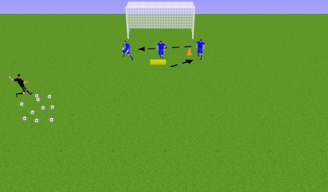 Football/Soccer Session Plan Drill (Colour): Pantalla 5