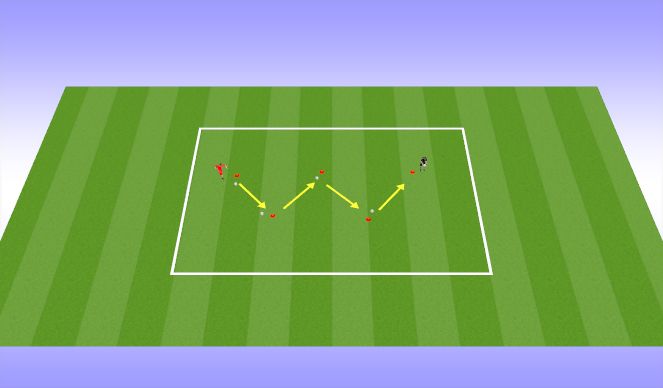 Football/Soccer Session Plan Drill (Colour): Screen 3