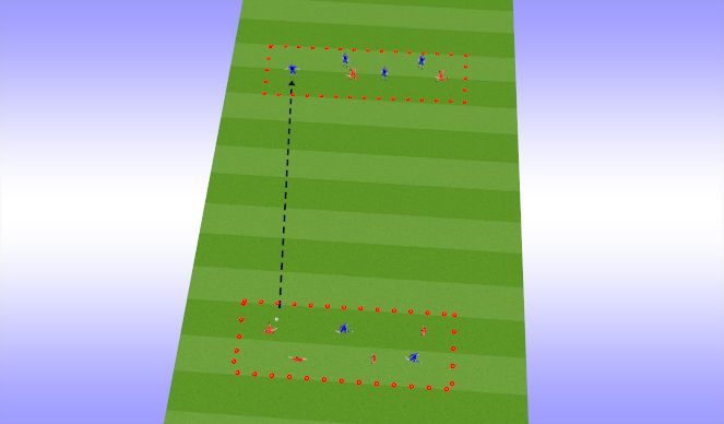 Football/Soccer Session Plan Drill (Colour): Skill