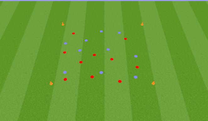 Football/Soccer Session Plan Drill (Colour): Collect the cones