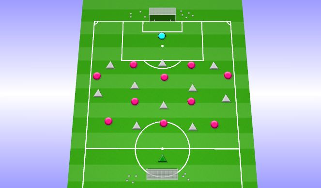 Football/Soccer Session Plan Drill (Colour): Game