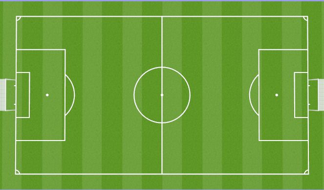 Football/Soccer Session Plan Drill (Colour): SSG