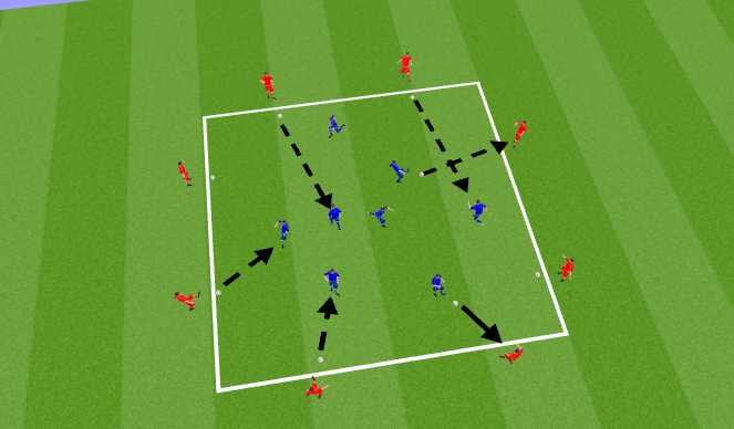 Football/Soccer Session Plan Drill (Colour): Technique - control