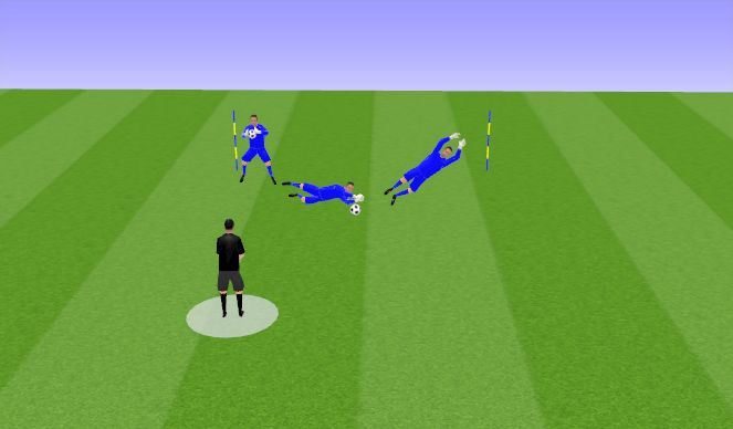 Football/Soccer Session Plan Drill (Colour): CAMBIO BALÓN