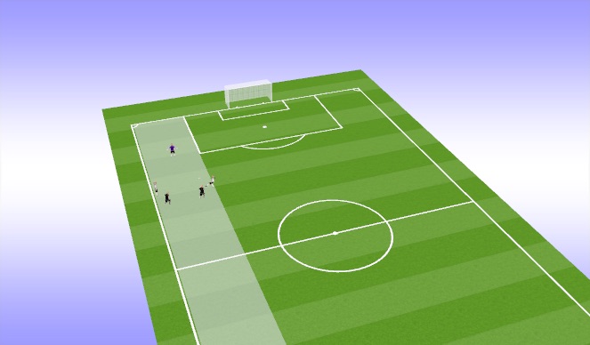 Football/Soccer Session Plan Drill (Colour): Screen 1