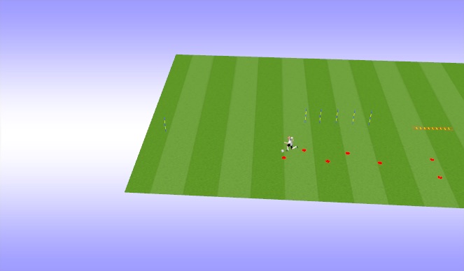 Football/Soccer Session Plan Drill (Colour): Animation 4