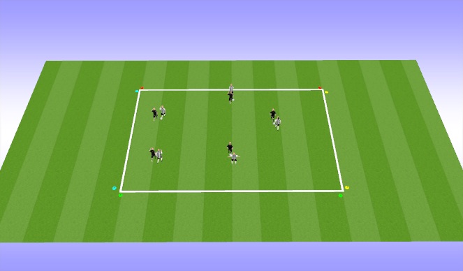 Football/Soccer Session Plan Drill (Colour): Screen 5