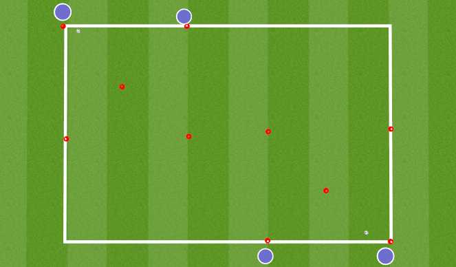 Football/Soccer Session Plan Drill (Colour): Animation 1
