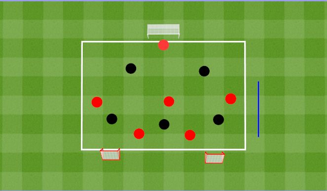 Football/Soccer Session Plan Drill (Colour): Match