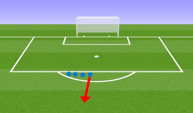 Football/Soccer Session Plan Drill (Colour): Screen 5