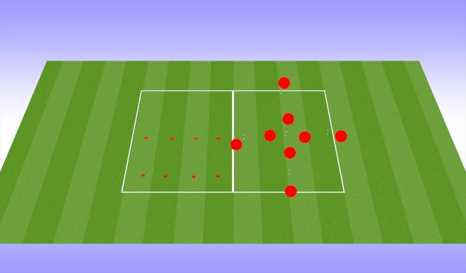 Football/Soccer Session Plan Drill (Colour): Physical & Neural Preparation 