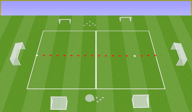 Football/Soccer Session Plan Drill (Colour): Layout
