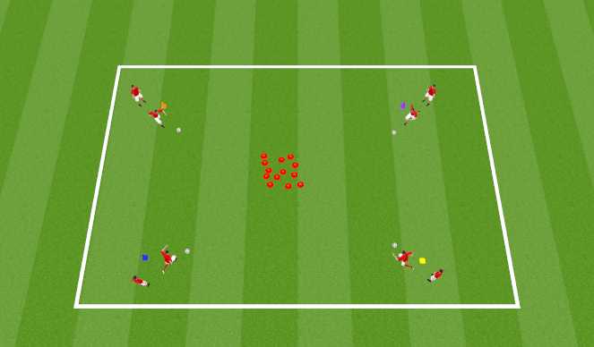 Football/Soccer Session Plan Drill (Colour): Screen 1