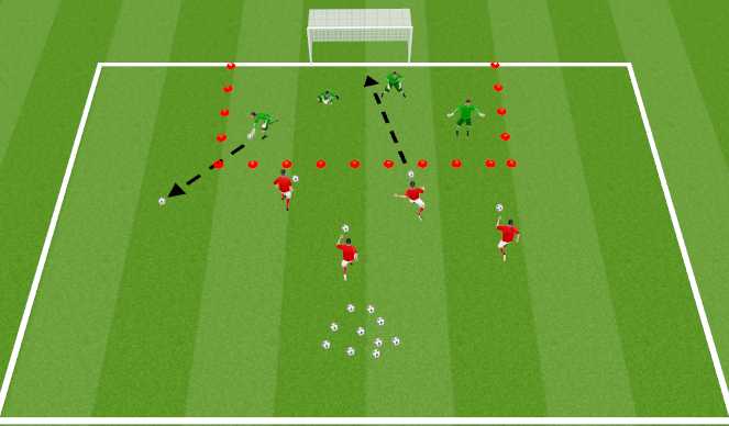 Football/Soccer Session Plan Drill (Colour): Screen 1