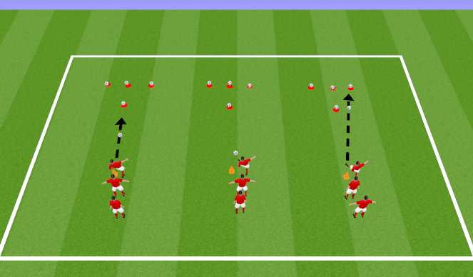 Football/Soccer Session Plan Drill (Colour): Screen 1