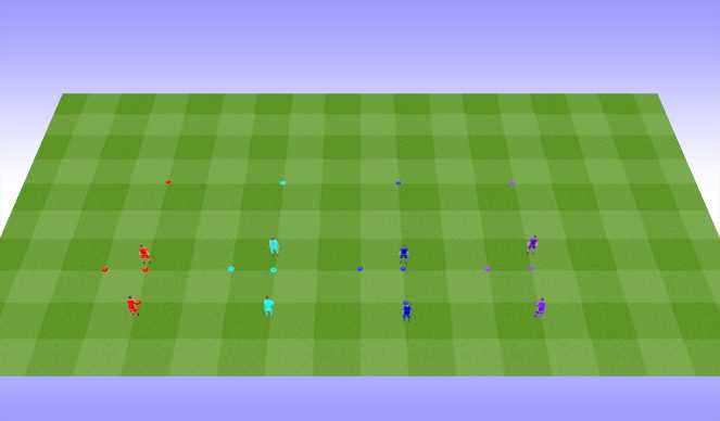 Football/Soccer Session Plan Drill (Colour): Screen 1