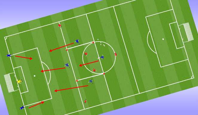 Football/Soccer Session Plan Drill (Colour): Screen 2