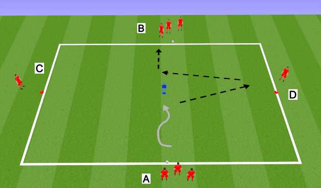 Football/Soccer Session Plan Drill (Colour): Light Activation