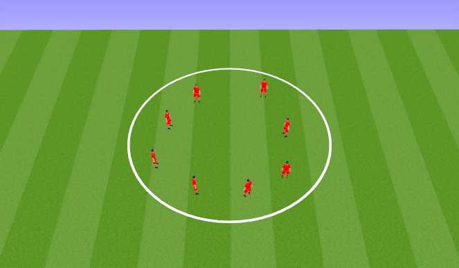 Football/Soccer Session Plan Drill (Colour): Statitc Stretch