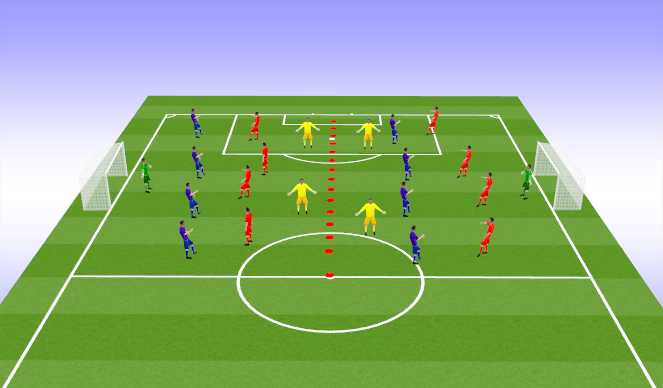 Football/Soccer Session Plan Drill (Colour): E3: SSG 2