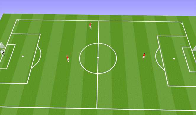 Football/Soccer Session Plan Drill (Colour): Animation 1
