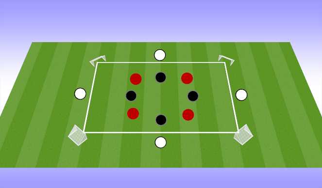 Football/Soccer Session Plan Drill (Colour): Screen 2