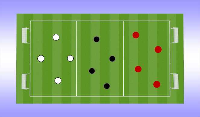 Football/Soccer Session Plan Drill (Colour): Screen 3