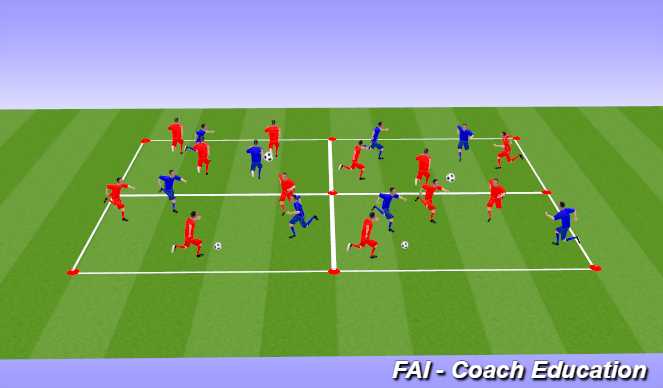 Football/Soccer Session Plan Drill (Colour): Screen 1