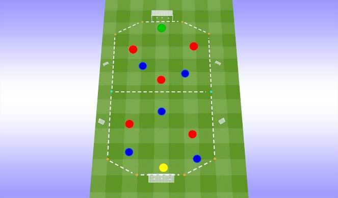 Football/Soccer Session Plan Drill (Colour): Screen 1