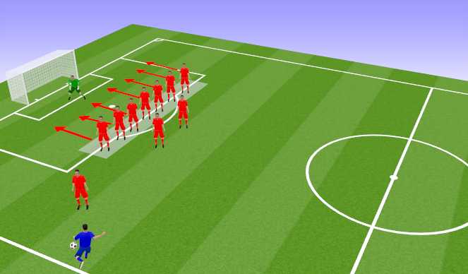 Football/Soccer Session Plan Drill (Colour): Screen 3