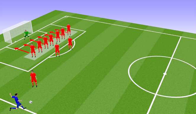 Football/Soccer Session Plan Drill (Colour): Screen 5