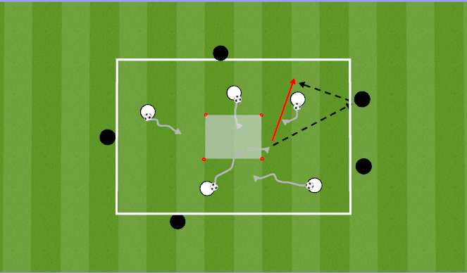 Football/Soccer Session Plan Drill (Colour): Warm Up Player Functions & Atributes