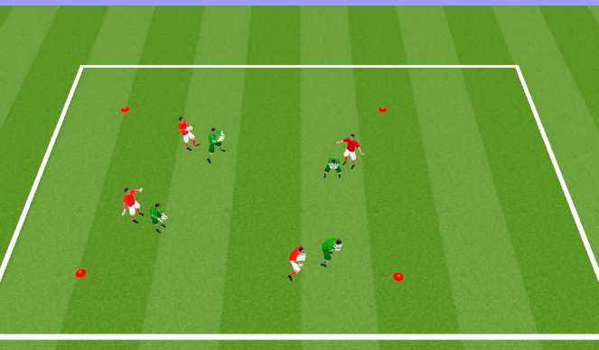 Football/Soccer Session Plan Drill (Colour): Screen 1