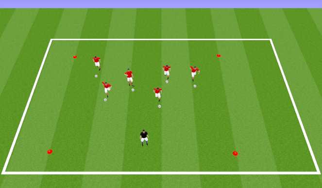 Football/Soccer Session Plan Drill (Colour): Screen 1