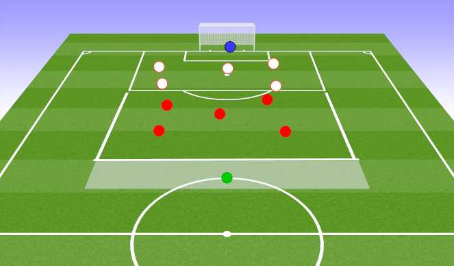 Football/Soccer Session Plan Drill (Colour): SSG