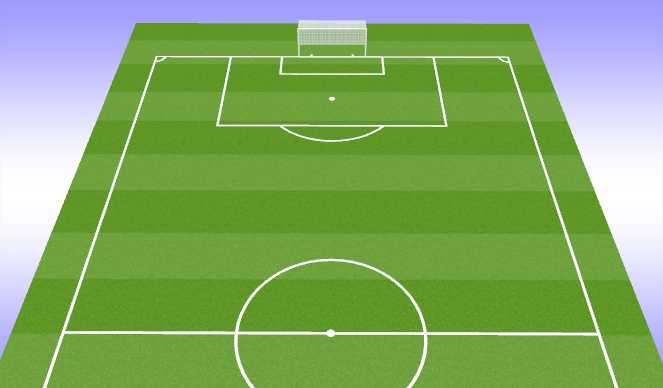 Football/Soccer Session Plan Drill (Colour): Progression