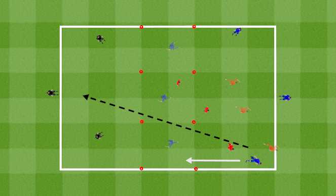 Football/Soccer Session Plan Drill (Colour): Multi-directional / General Practice