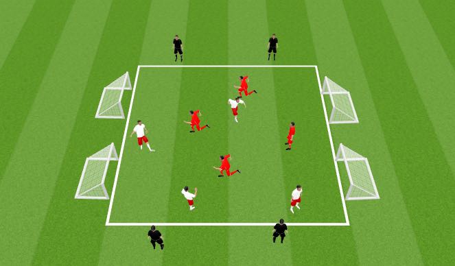 Football/Soccer Session Plan Drill (Colour): Screen 1