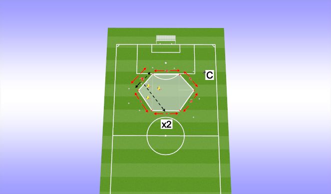 Football/Soccer Session Plan Drill (Colour): Screen 1