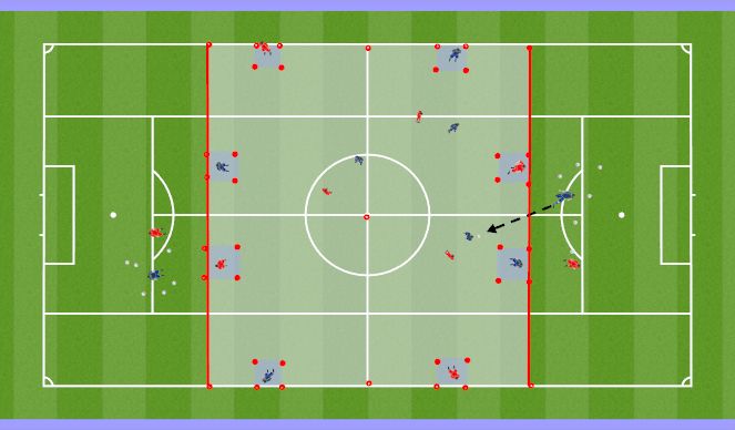 Football/Soccer Session Plan Drill (Colour): Screen 2