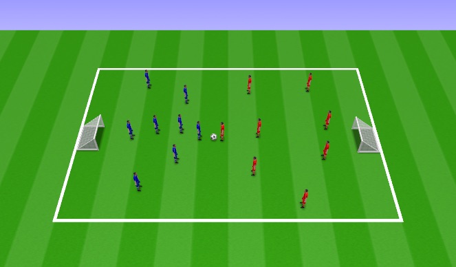 Football/Soccer Session Plan Drill (Colour): Screen 1